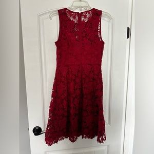 White House Black Market Lace Fit and Flare women’s size 0 dress